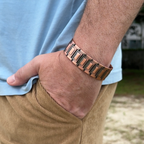 Men's Copper Magnetic Bracelet TRIPLE Power