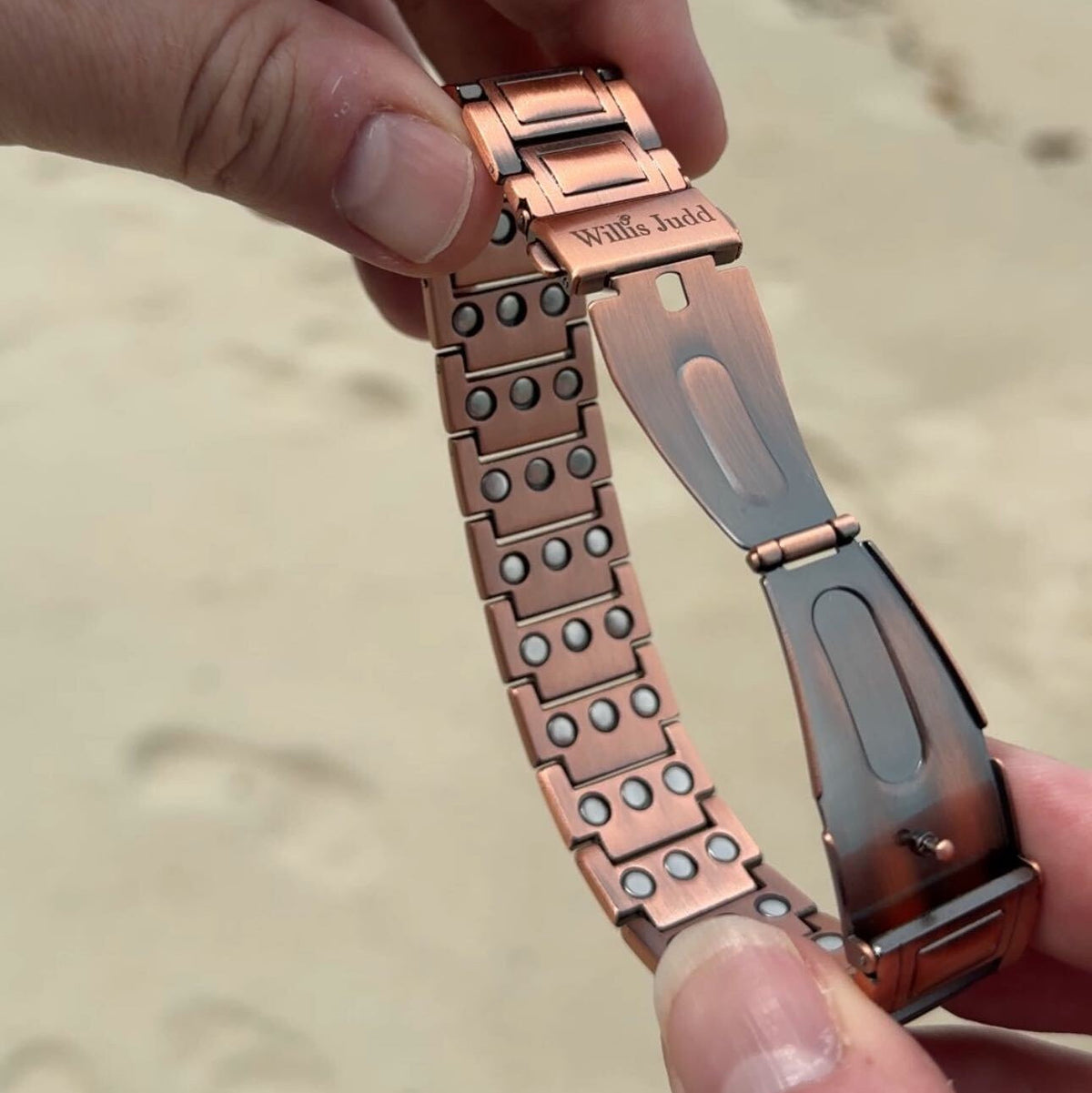 Men's Copper Magnetic Bracelet TRIPLE Power