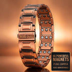 Fathers Day Copper Bracelet TRIPLE POWER MAGNETS